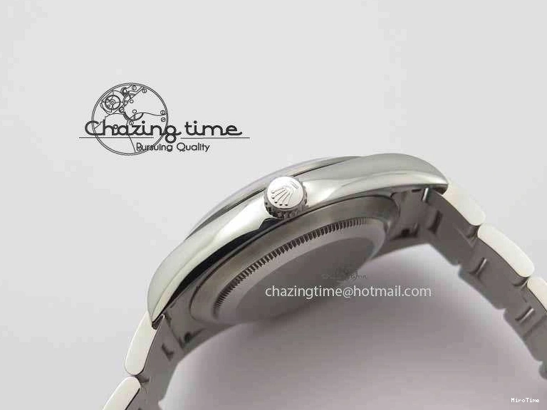 MiroTime 0217 TimelessDesign Oyster Perpetual 39mm 114300 BP Maker Best Edition Blue Dial On SS Bracelet A 3637